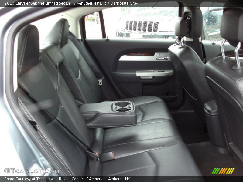 Silver Steel Metallic / Dark Slate Gray 2010 Chrysler Sebring Limited Sedan