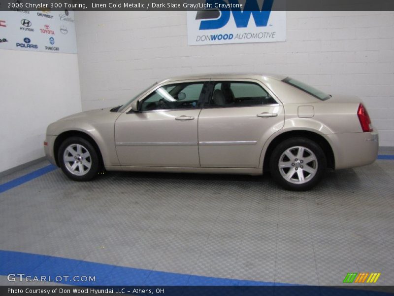 Linen Gold Metallic / Dark Slate Gray/Light Graystone 2006 Chrysler 300 Touring