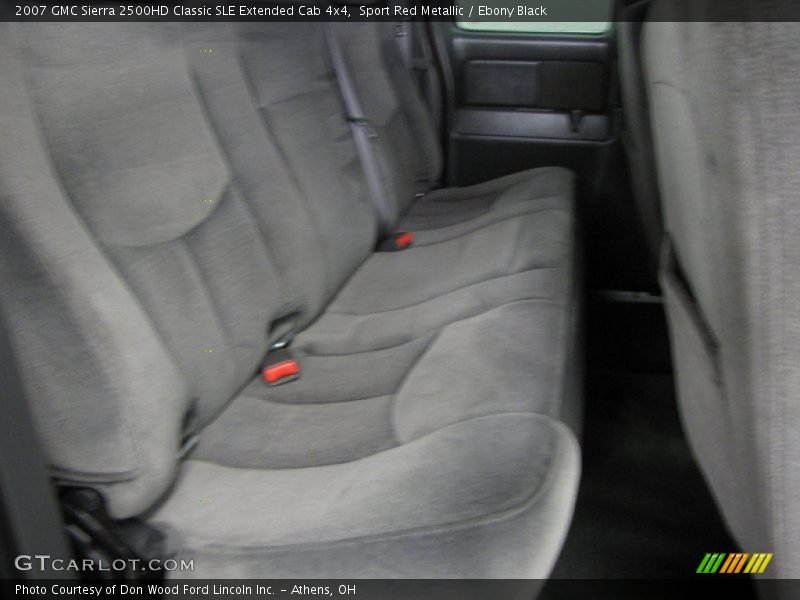 Sport Red Metallic / Ebony Black 2007 GMC Sierra 2500HD Classic SLE Extended Cab 4x4