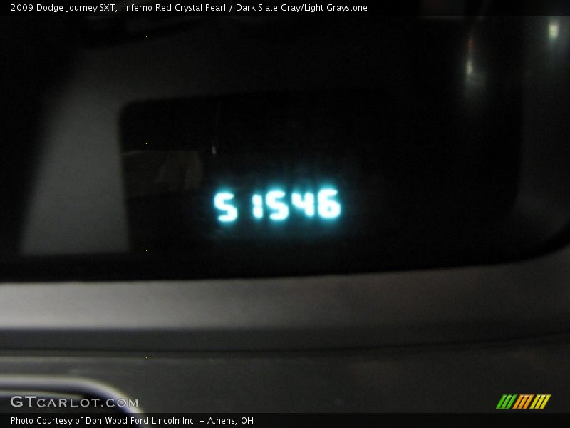 Inferno Red Crystal Pearl / Dark Slate Gray/Light Graystone 2009 Dodge Journey SXT