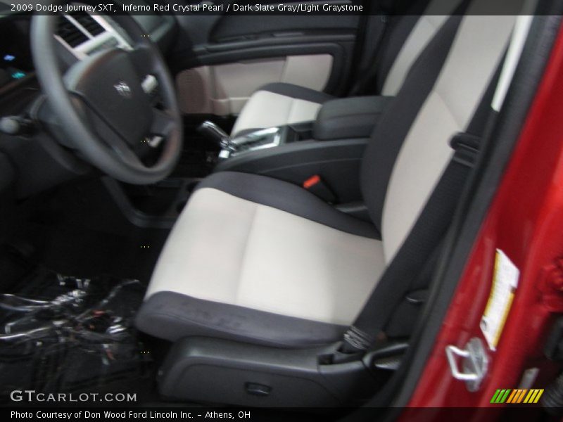 Inferno Red Crystal Pearl / Dark Slate Gray/Light Graystone 2009 Dodge Journey SXT