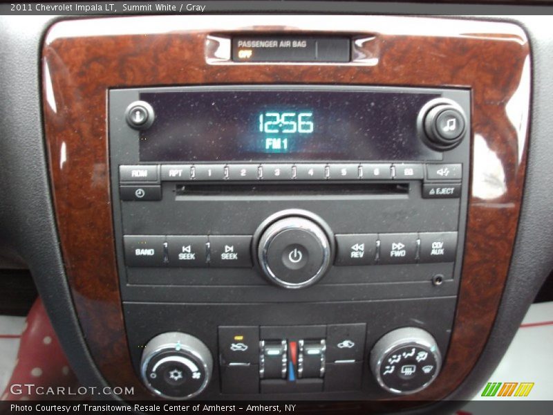 Summit White / Gray 2011 Chevrolet Impala LT