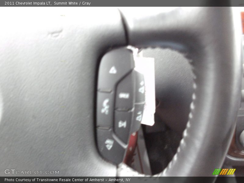 Summit White / Gray 2011 Chevrolet Impala LT