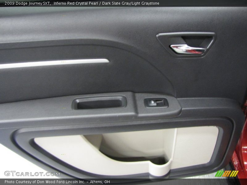 Inferno Red Crystal Pearl / Dark Slate Gray/Light Graystone 2009 Dodge Journey SXT
