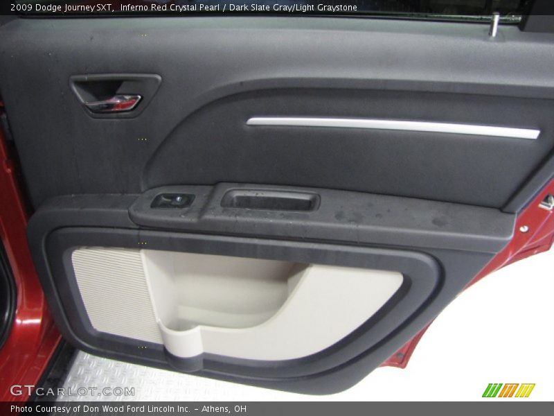 Inferno Red Crystal Pearl / Dark Slate Gray/Light Graystone 2009 Dodge Journey SXT