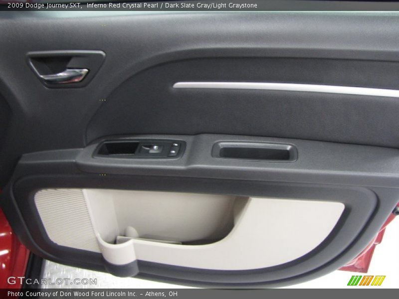 Inferno Red Crystal Pearl / Dark Slate Gray/Light Graystone 2009 Dodge Journey SXT