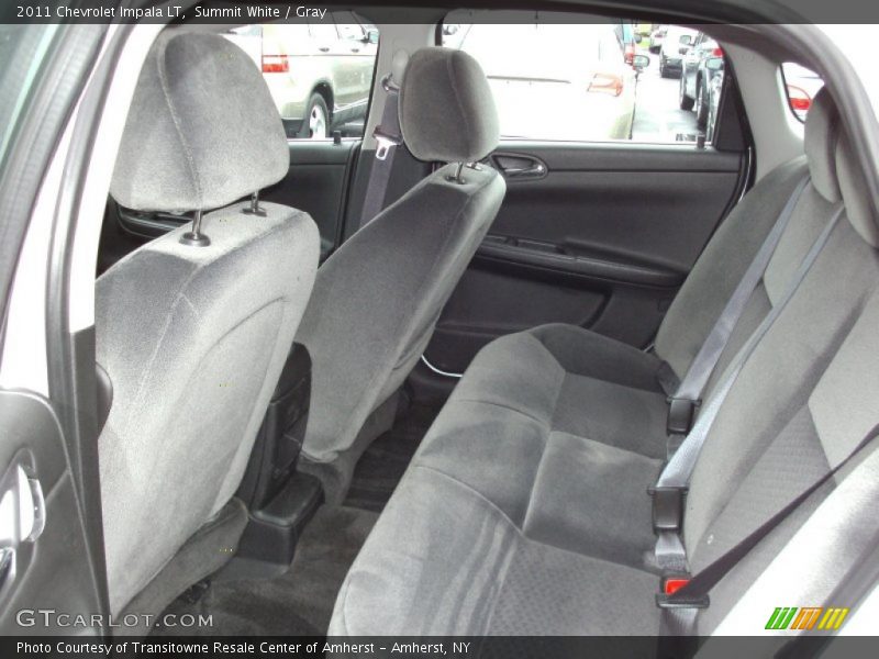 Summit White / Gray 2011 Chevrolet Impala LT