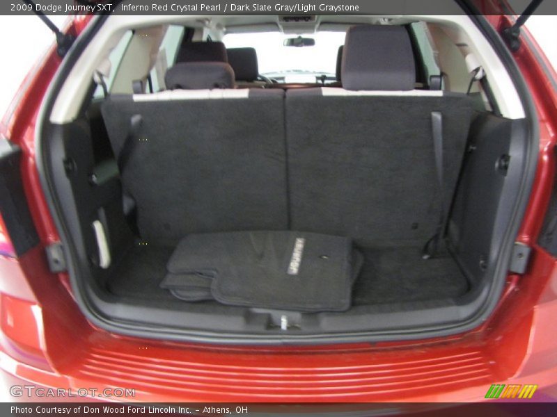 Inferno Red Crystal Pearl / Dark Slate Gray/Light Graystone 2009 Dodge Journey SXT