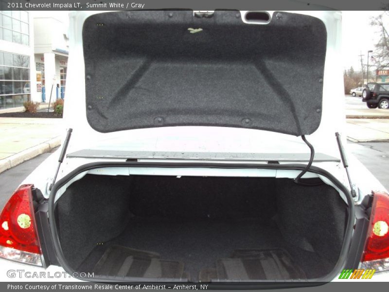 Summit White / Gray 2011 Chevrolet Impala LT