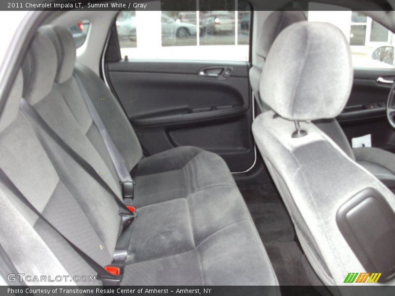 Summit White / Gray 2011 Chevrolet Impala LT