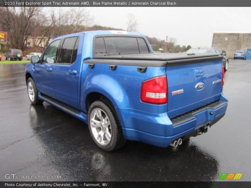  2010 Explorer Sport Trac Adrenalin AWD Blue Flame Metallic