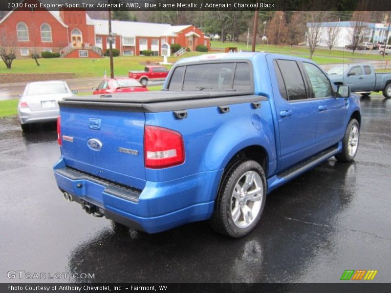  2010 Explorer Sport Trac Adrenalin AWD Blue Flame Metallic