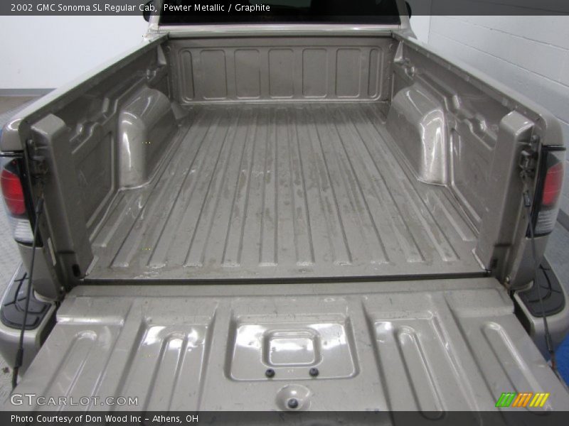 Pewter Metallic / Graphite 2002 GMC Sonoma SL Regular Cab