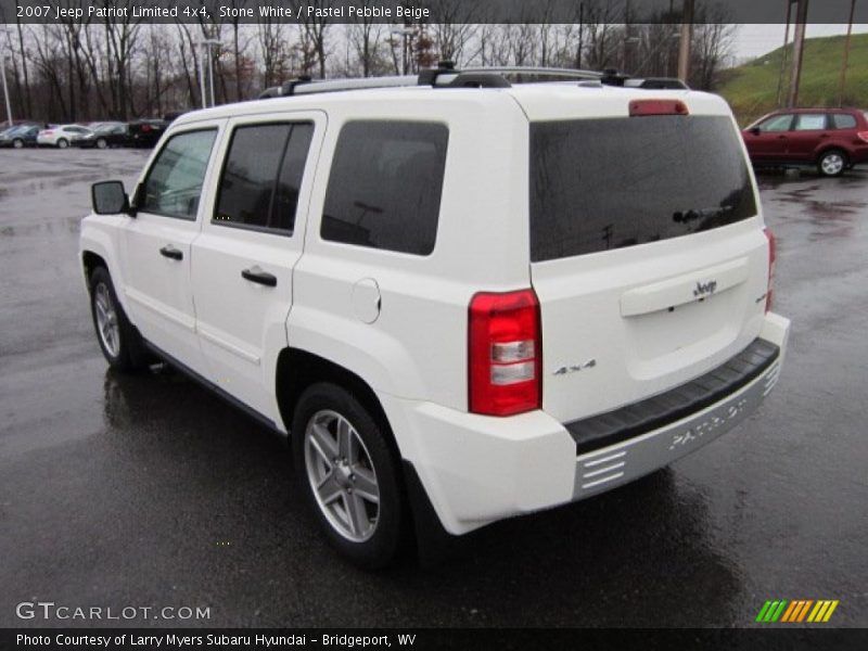 Stone White / Pastel Pebble Beige 2007 Jeep Patriot Limited 4x4