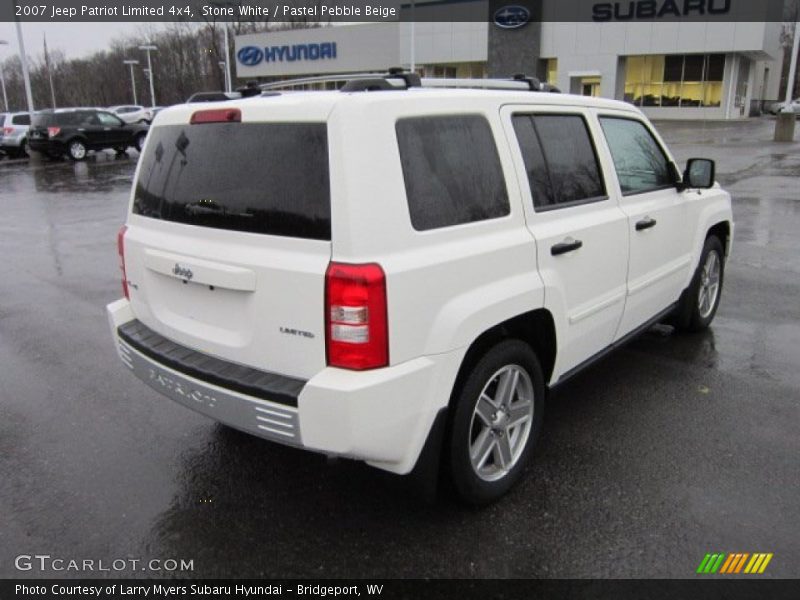Stone White / Pastel Pebble Beige 2007 Jeep Patriot Limited 4x4