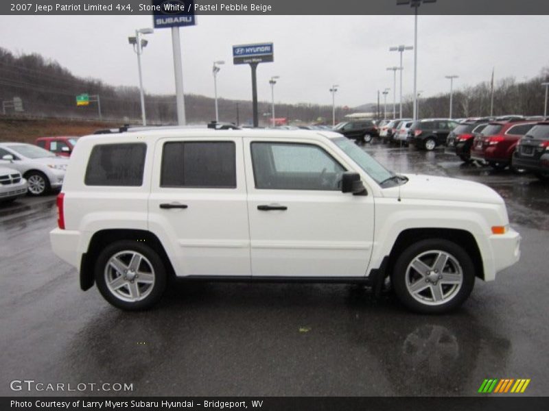 Stone White / Pastel Pebble Beige 2007 Jeep Patriot Limited 4x4