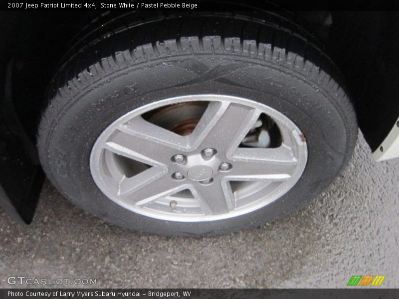 Stone White / Pastel Pebble Beige 2007 Jeep Patriot Limited 4x4