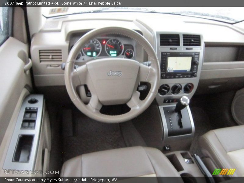 Stone White / Pastel Pebble Beige 2007 Jeep Patriot Limited 4x4