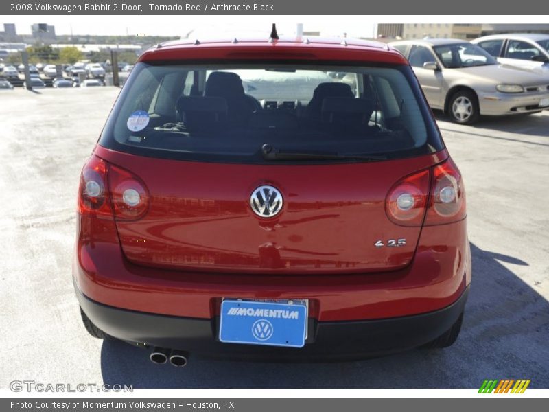 Tornado Red / Anthracite Black 2008 Volkswagen Rabbit 2 Door