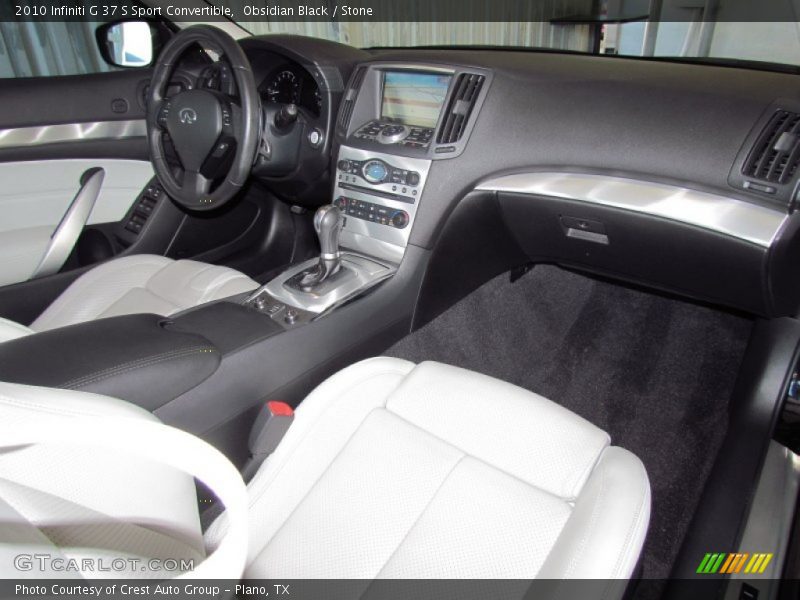 Obsidian Black / Stone 2010 Infiniti G 37 S Sport Convertible