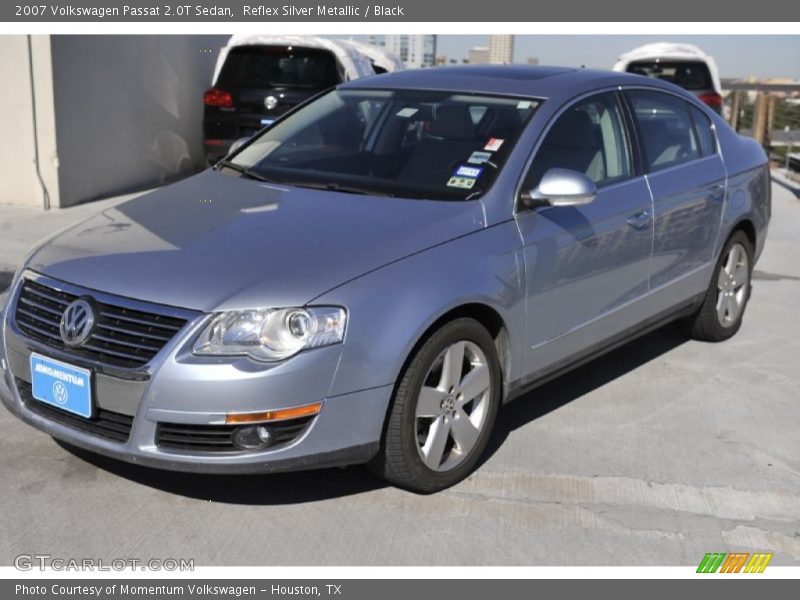 Reflex Silver Metallic / Black 2007 Volkswagen Passat 2.0T Sedan