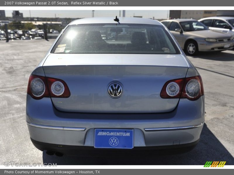 Reflex Silver Metallic / Black 2007 Volkswagen Passat 2.0T Sedan