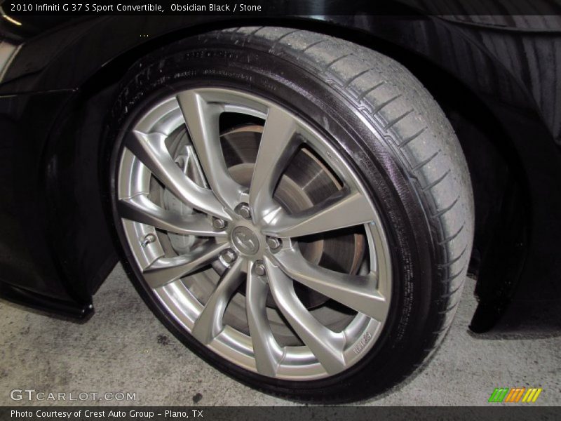  2010 G 37 S Sport Convertible Wheel