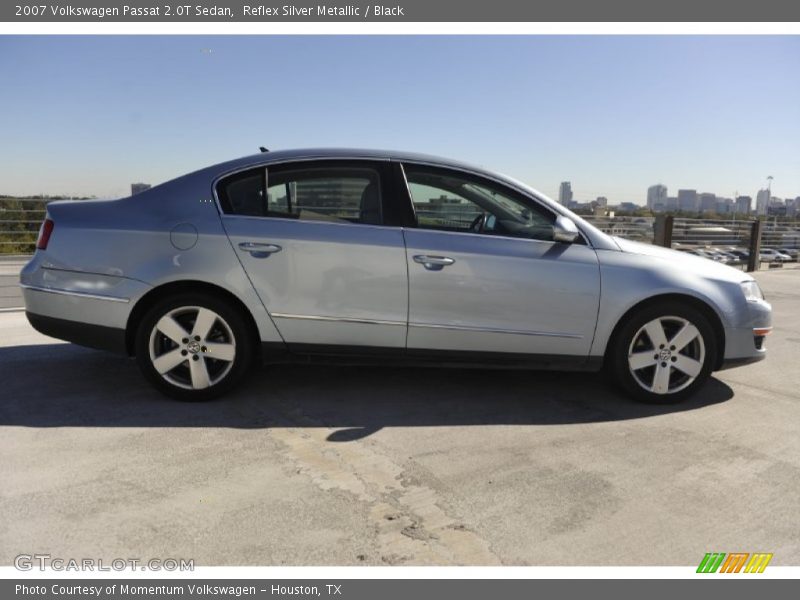 Reflex Silver Metallic / Black 2007 Volkswagen Passat 2.0T Sedan