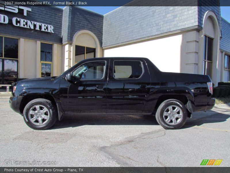 Formal Black / Black 2007 Honda Ridgeline RTX