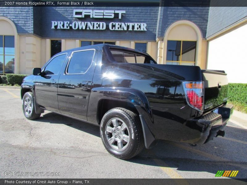 Formal Black / Black 2007 Honda Ridgeline RTX