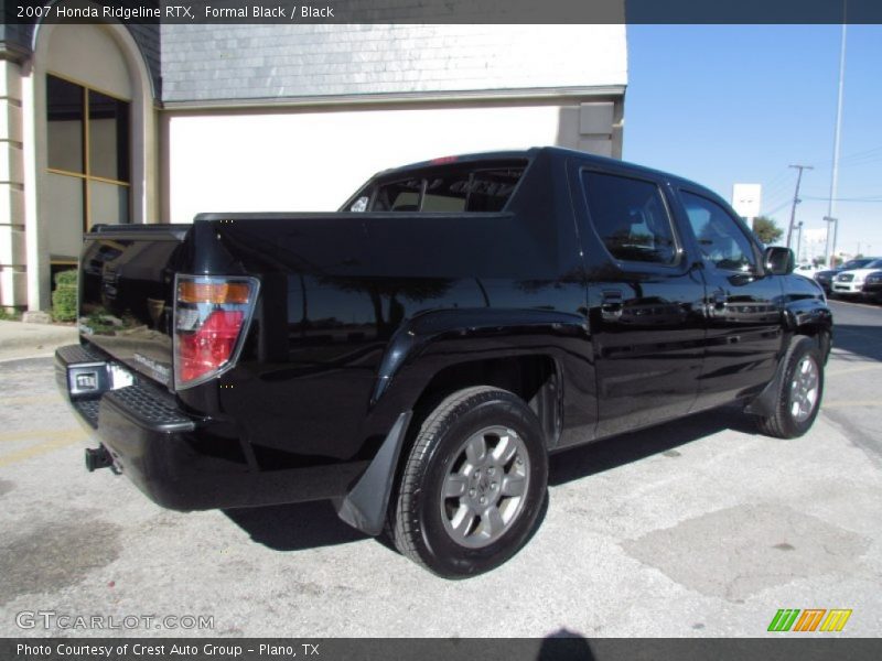 Formal Black / Black 2007 Honda Ridgeline RTX