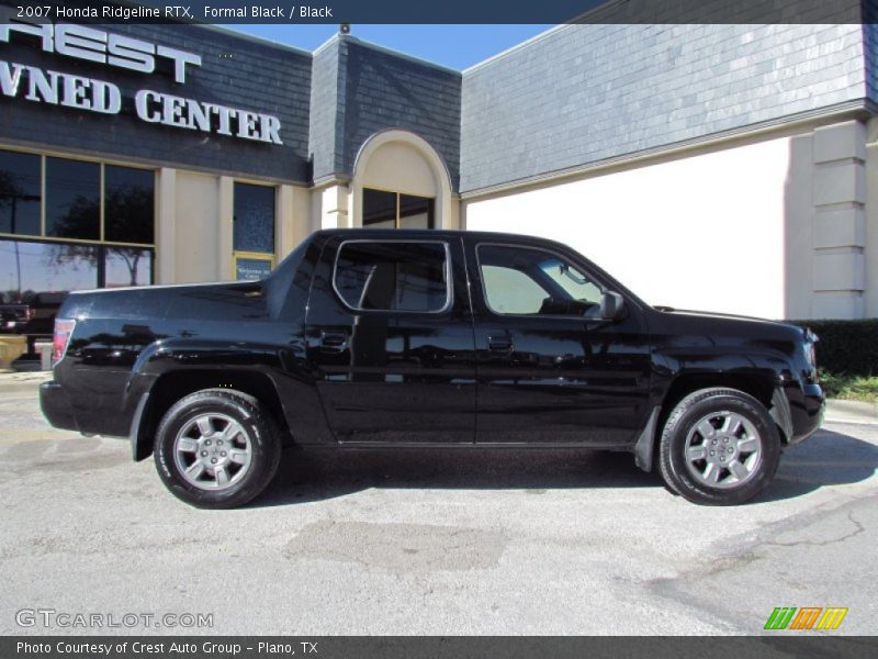 Formal Black / Black 2007 Honda Ridgeline RTX