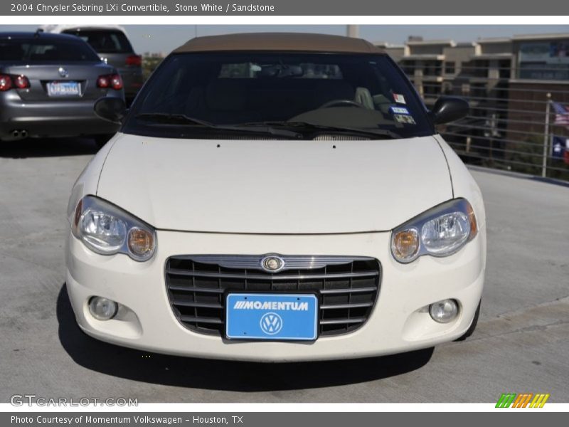 Stone White / Sandstone 2004 Chrysler Sebring LXi Convertible