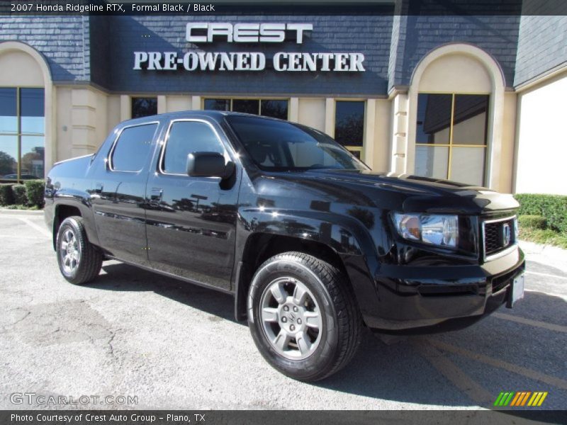 Formal Black / Black 2007 Honda Ridgeline RTX
