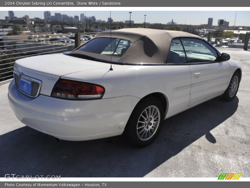 Stone White / Sandstone 2004 Chrysler Sebring LXi Convertible