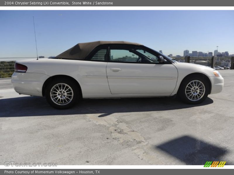 Stone White / Sandstone 2004 Chrysler Sebring LXi Convertible