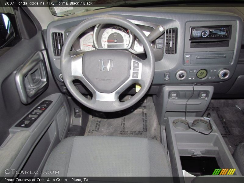 Formal Black / Black 2007 Honda Ridgeline RTX