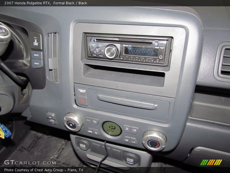 Formal Black / Black 2007 Honda Ridgeline RTX