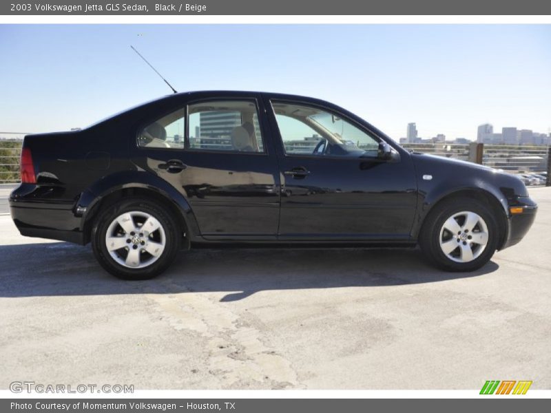 Black / Beige 2003 Volkswagen Jetta GLS Sedan