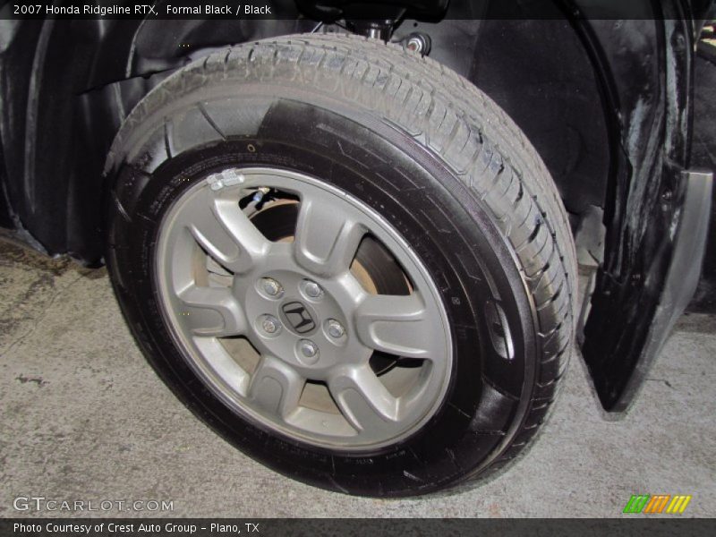 Formal Black / Black 2007 Honda Ridgeline RTX