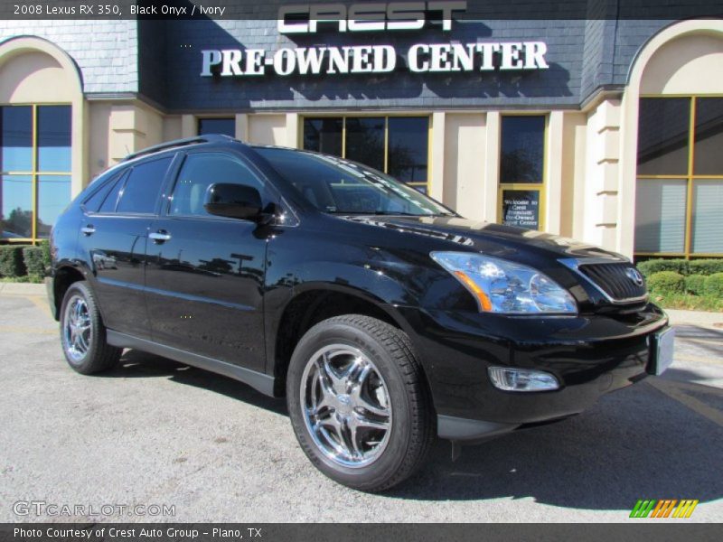 Black Onyx / Ivory 2008 Lexus RX 350