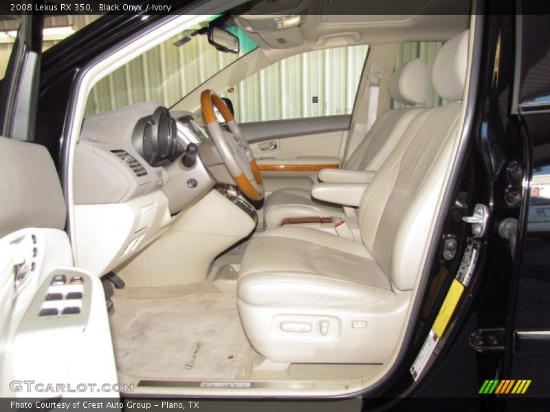 Black Onyx / Ivory 2008 Lexus RX 350