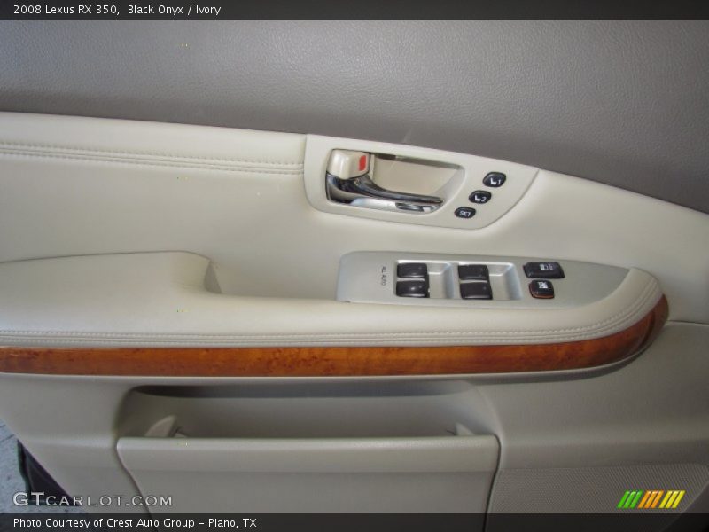 Black Onyx / Ivory 2008 Lexus RX 350