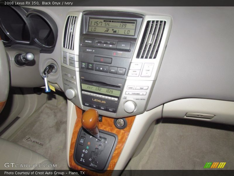 Black Onyx / Ivory 2008 Lexus RX 350