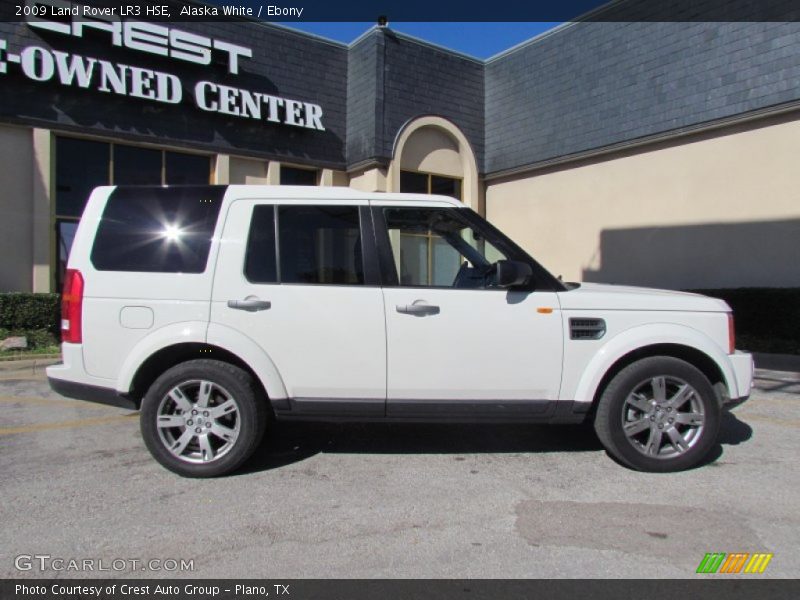 Alaska White / Ebony 2009 Land Rover LR3 HSE