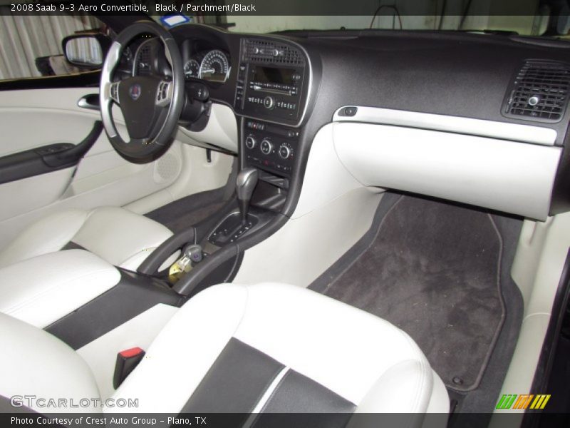 Dashboard of 2008 9-3 Aero Convertible