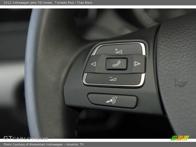Tornado Red / Titan Black 2012 Volkswagen Jetta TDI Sedan