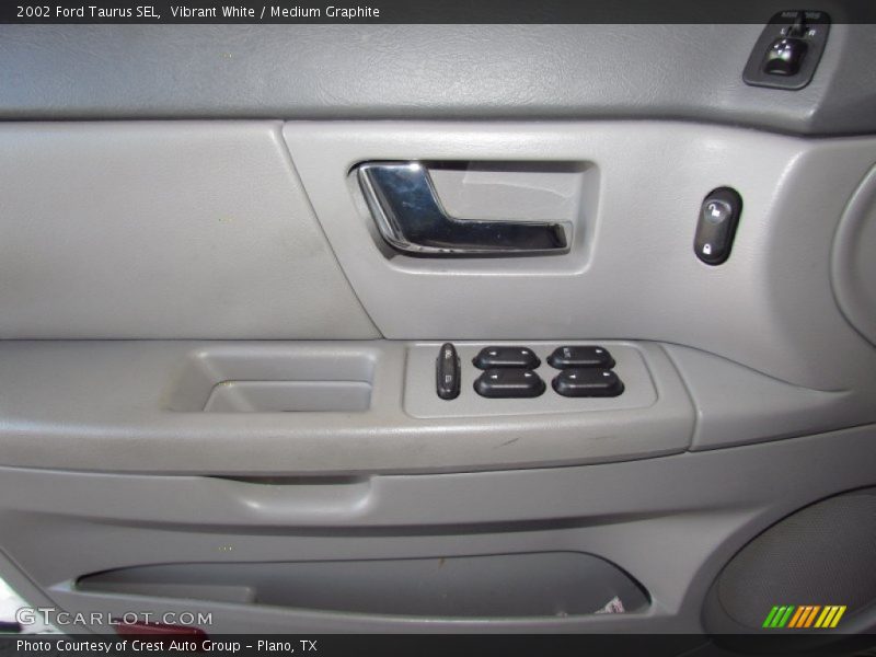 Vibrant White / Medium Graphite 2002 Ford Taurus SEL