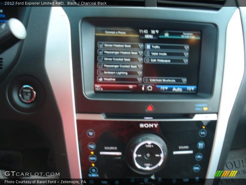Black / Charcoal Black 2012 Ford Explorer Limited 4WD
