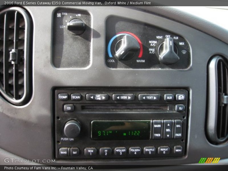 Audio System of 2006 E Series Cutaway E350 Commercial Moving Van